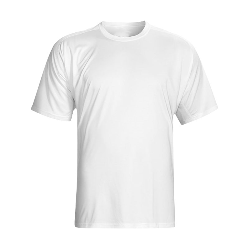 white dri fit shirt