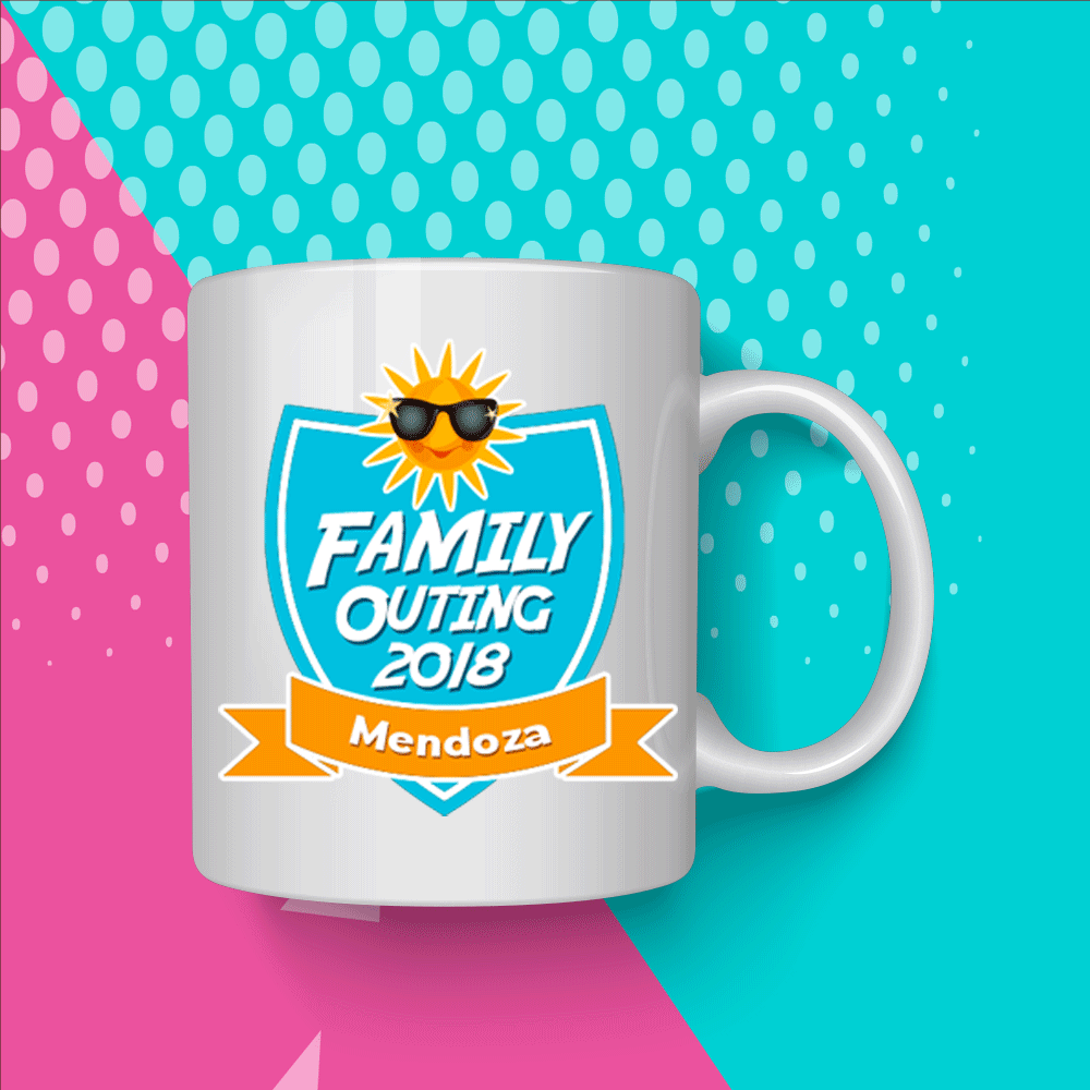customize summer souvenir mug design 