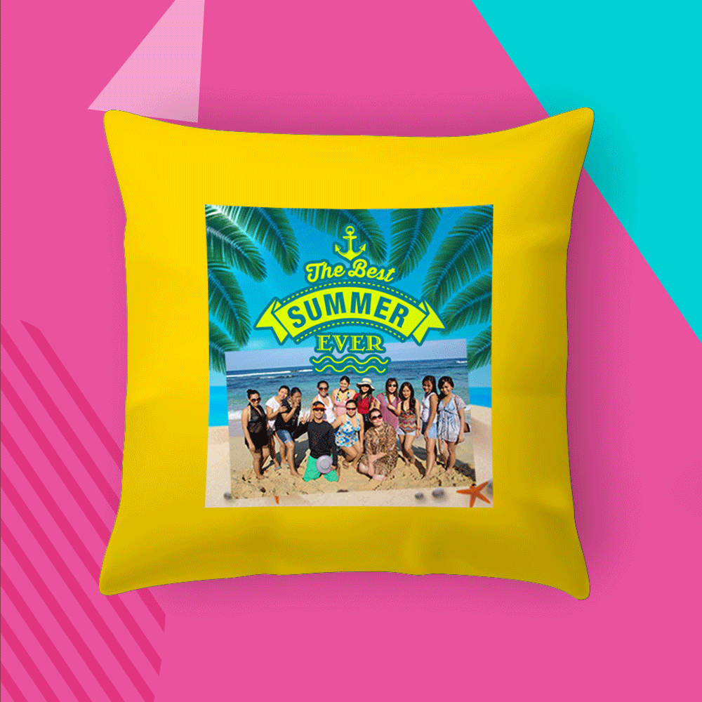 customize summer souvenir pillows design 