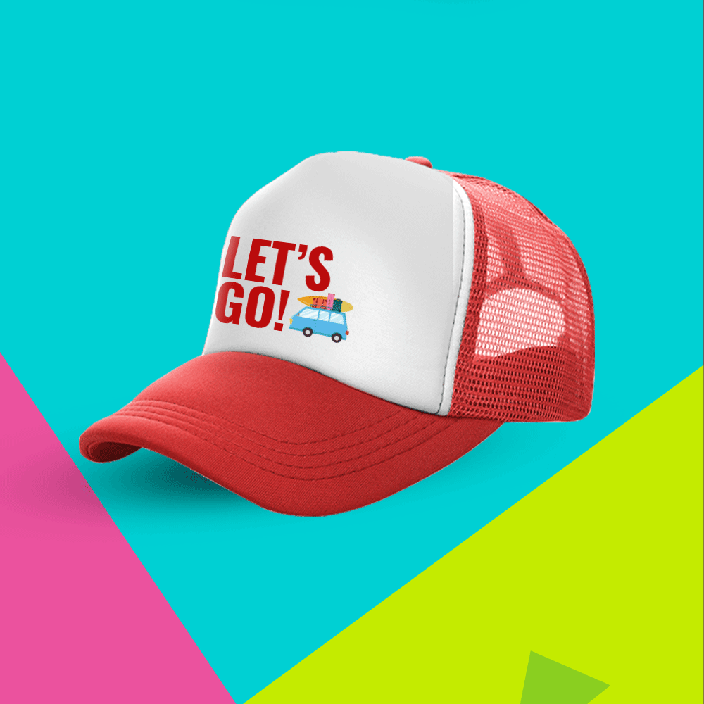 customize summer souvenir cap design 
