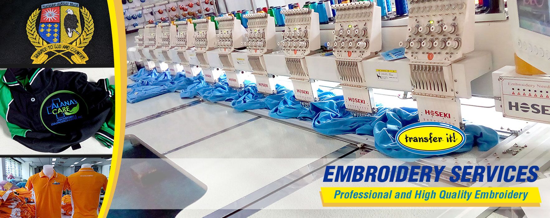 Digital Embroidery Services Custom Uniform and Promotional Products