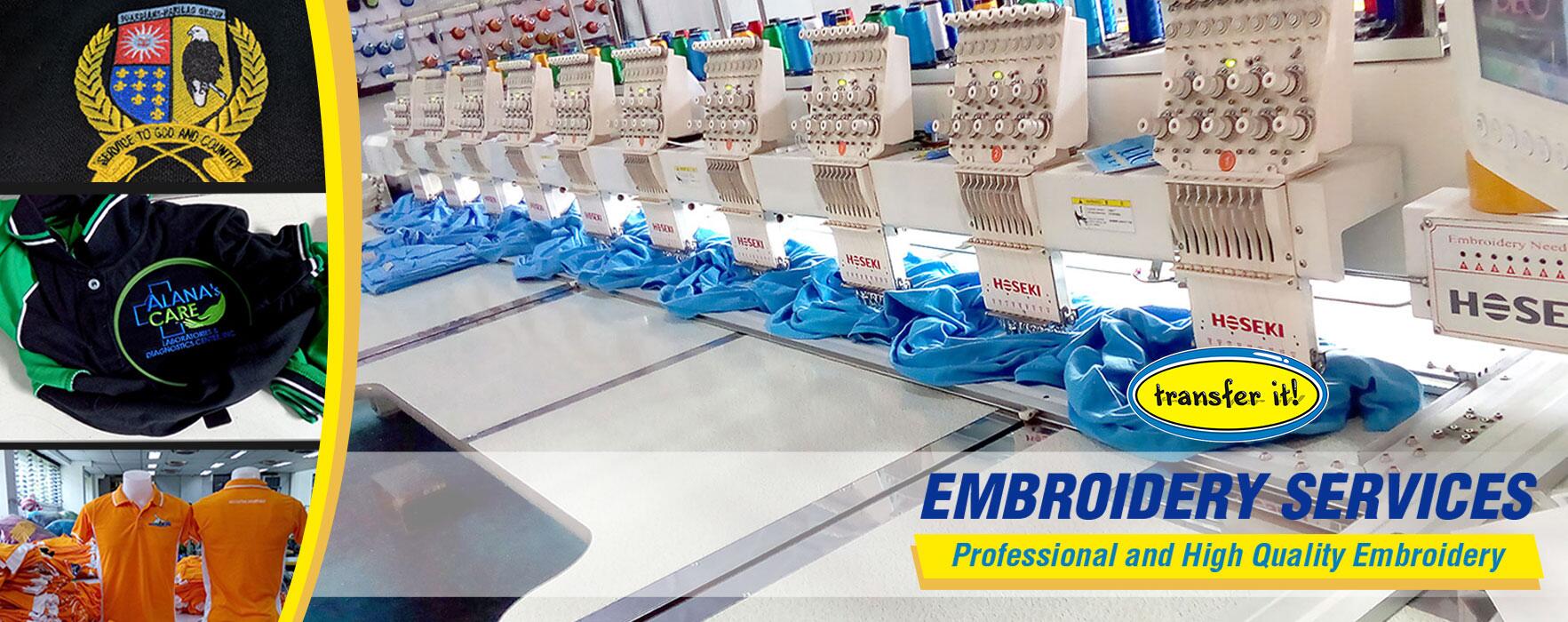 Embroidery services deals