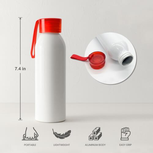 22oz Portable Slim Aluminum Bottle Thumbnail