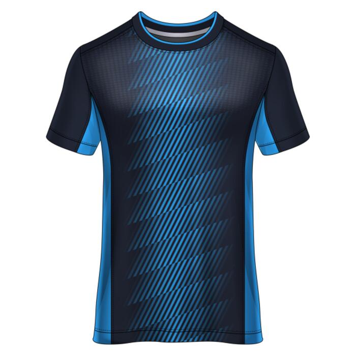 Vector Linear Design Full Print Roundneck Shirt Thumbnail