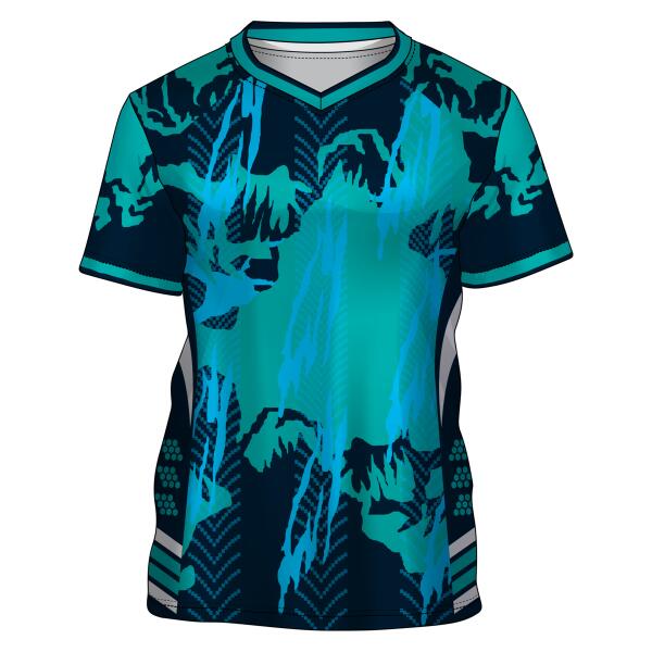 Grunge Design Esport Full Print Roundneck Shirt Thumbnail