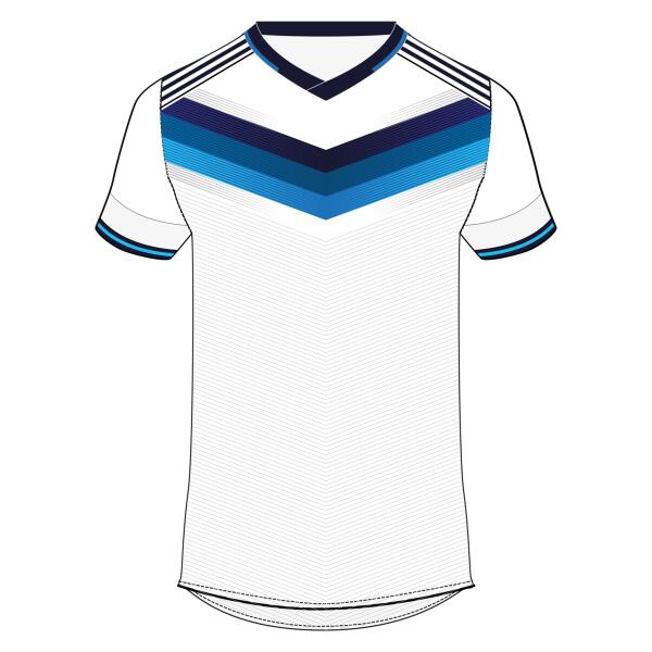 Linear Design Esport Full Print Roundneck Shirt Thumbnail