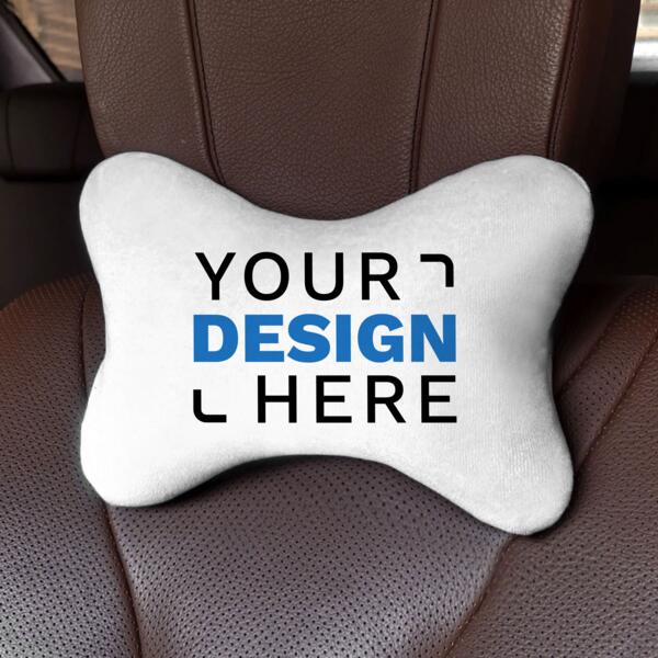 11" x 6" Headrest Car Pillow with garter Thumbnail