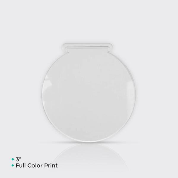 3" Acrylic Medal Thumbnail