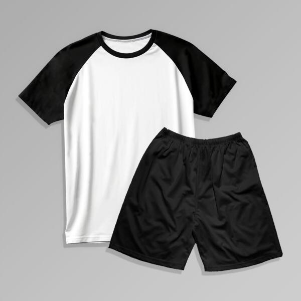 Drifit Raglan T-shirt with Drifit Short Thumbnail