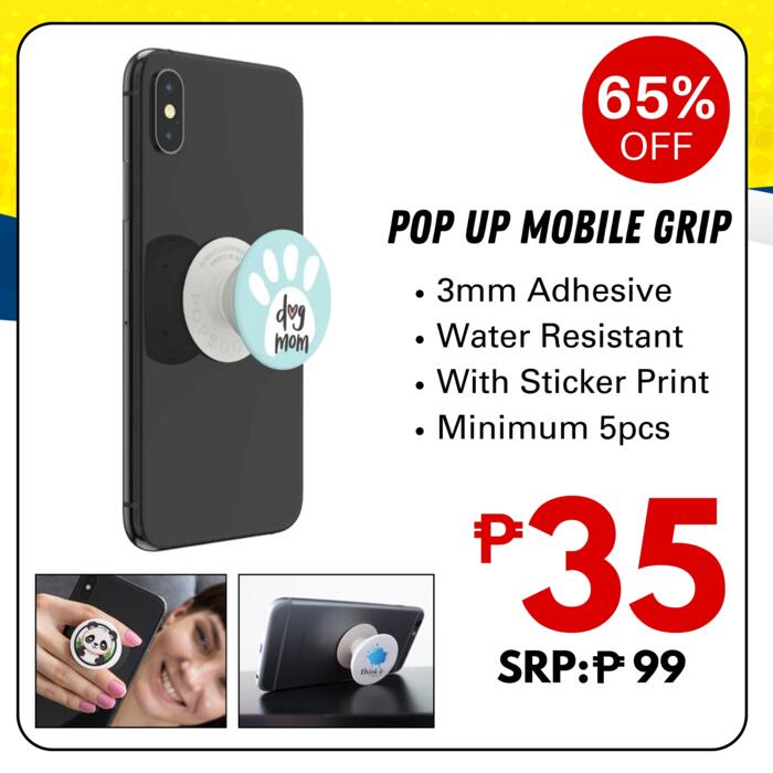 Pop-up Mobile Grip w/ Car Mount Thumbnail