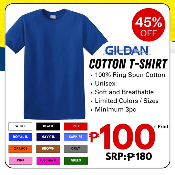 Gildan Cotton T-shirt Thumbnail