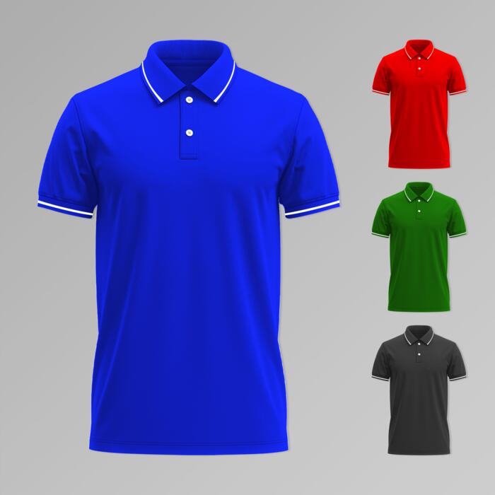 2 Tone Polo Shirt Thumbnail