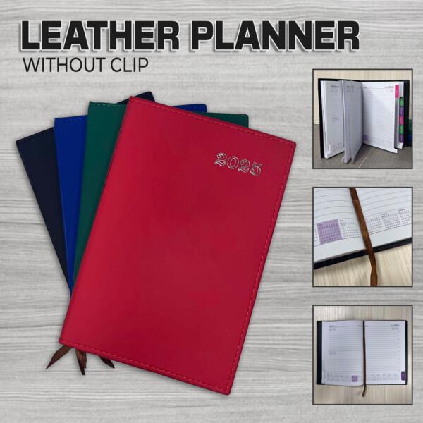 Leather Cover Planner without Clip Thumbnail