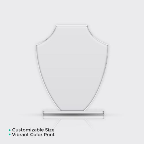 Acrylic Plaque D-E Thumbnail