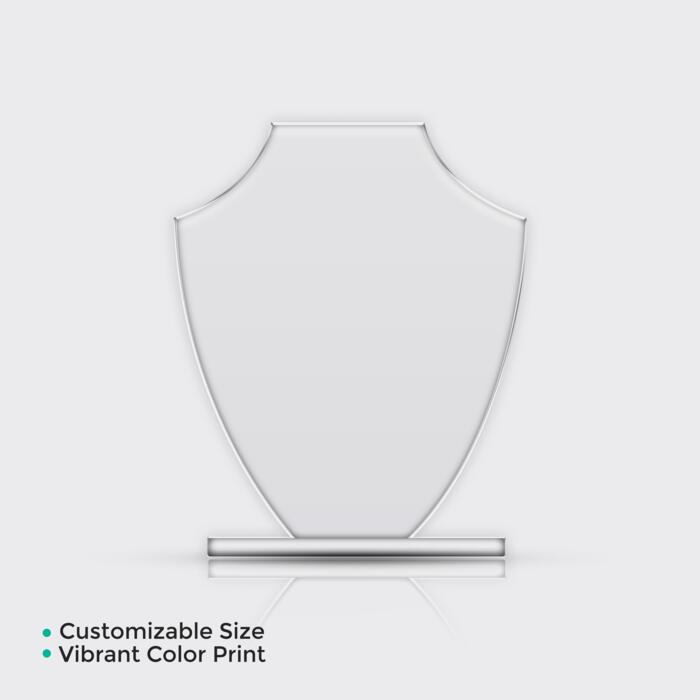 Acrylic Plaque D-E Thumbnail