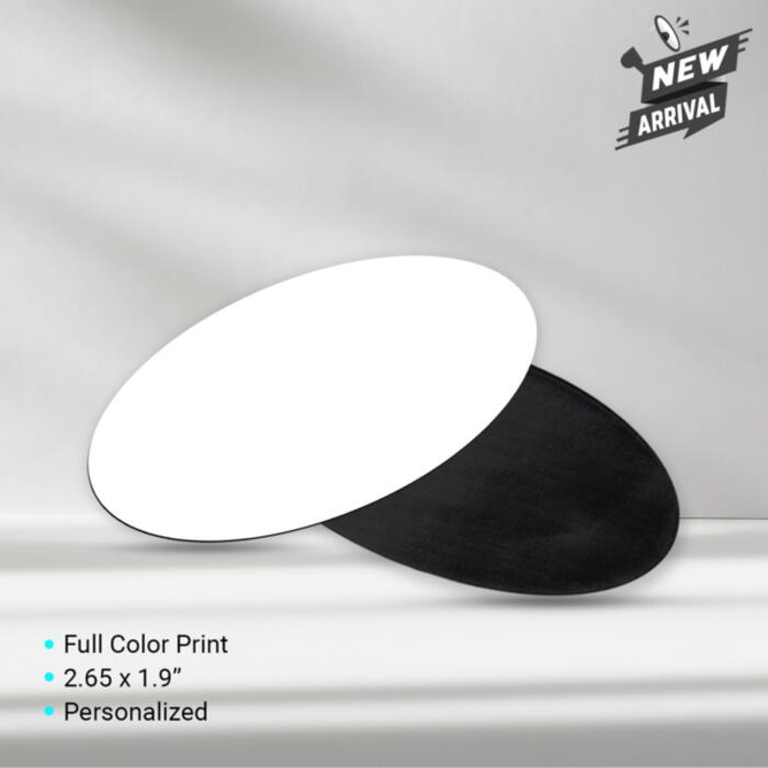 Aluminum Ref Magnet Oval Thumbnail