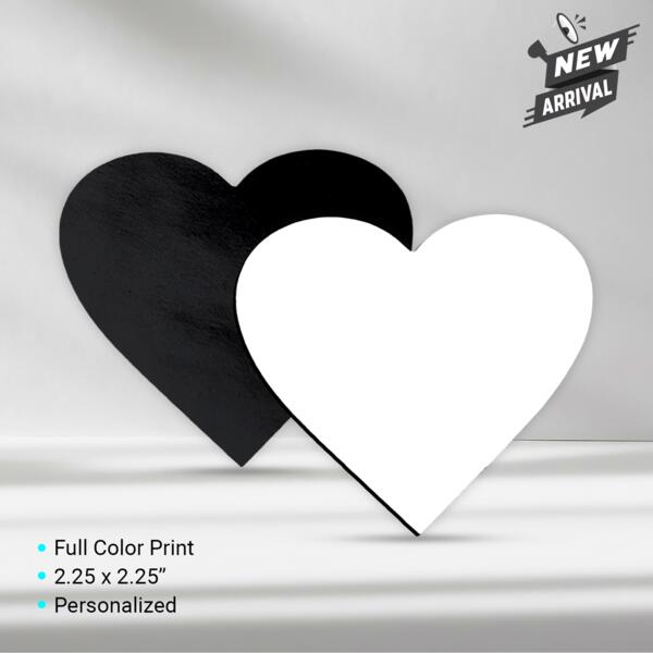 Aluminum Ref Magnet Heart Thumbnail