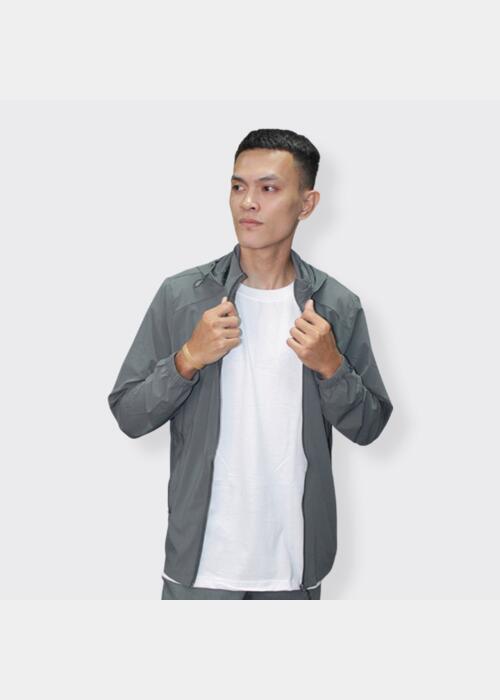 Anti-UV Water Repellant Parka with Detachable Hood Thumbnail