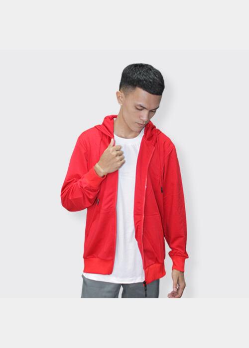 100% Polycotton Hoodie Jacket with Zipper Thumbnail