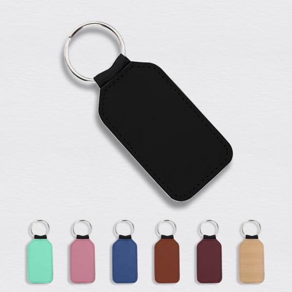 Leather Barrel Keychain Thumbnail