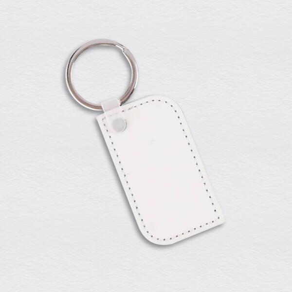 Rectangle Keychain with Round Corner Thumbnail