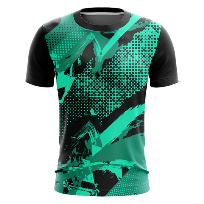 Grunge Design Full Print Roundneck Shirt Thumbnail