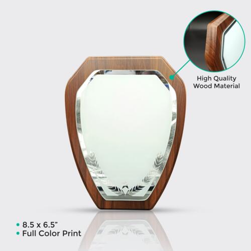 Solid Wood Plaque (MC-10) Thumbnail