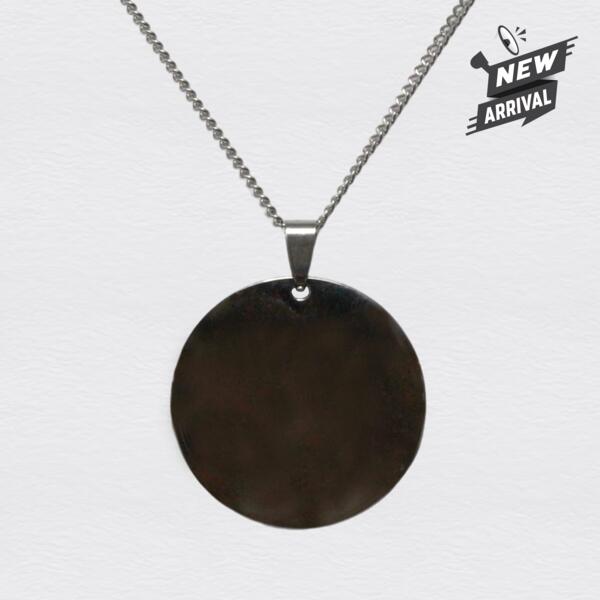 Round Stainless Necklace Thumbnail