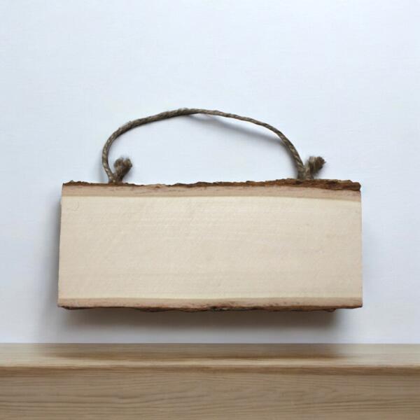 Rectangle Solid Wood Door Signage Thumbnail