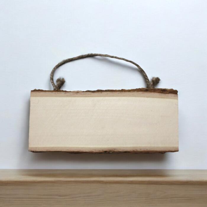 Rectangle Solid Wood Door Signage Thumbnail