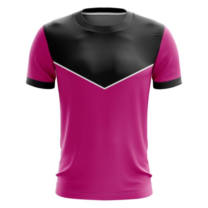 Black Body Design Combination Full Print Sublimation Roundneck Shirt Thumbnail