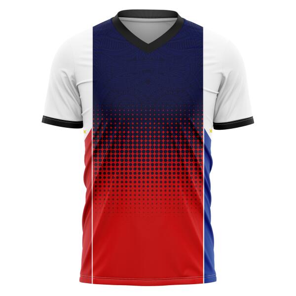 Philippine Design V-Neck Shirt Full Print Sublimation Thumbnail