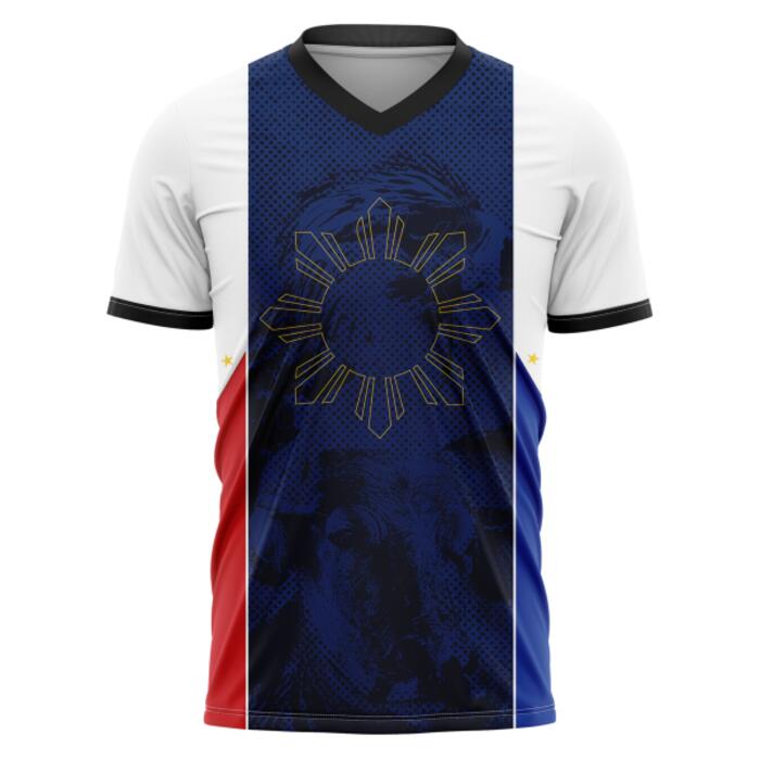 Philippine Design V-Neck Shirt Full Print Sublimation Thumbnail