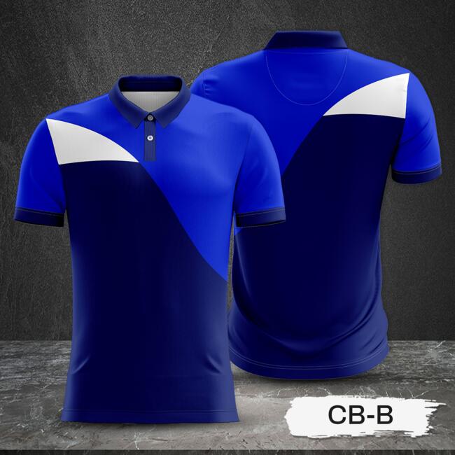 2 Color Combination Full Sublimation Polo Shirt Thumbnail