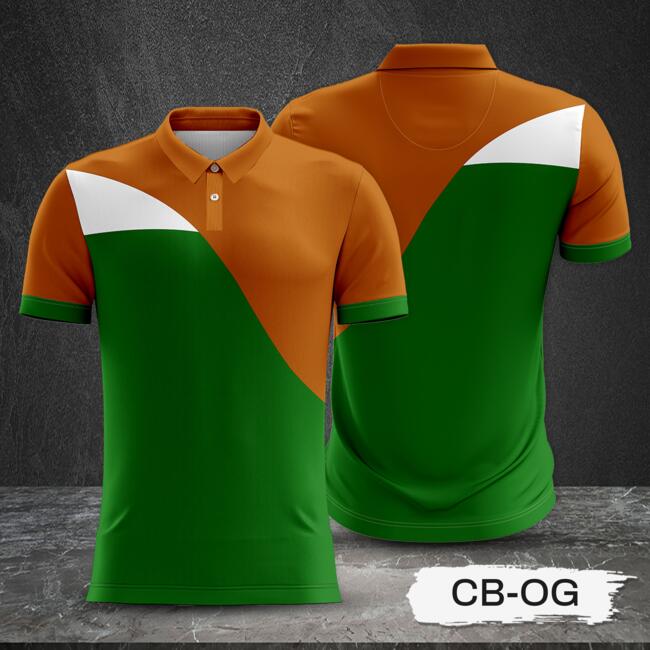 2 Color Combination Full Sublimation Polo Shirt Thumbnail