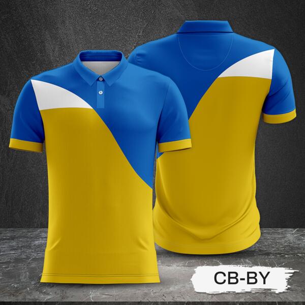 2 Color Combination Full Sublimation Polo Shirt Thumbnail