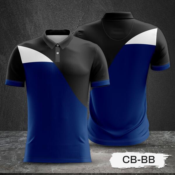 2 Color Combination Full Sublimation Polo Shirt Thumbnail