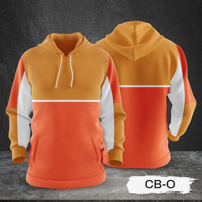 3 Color Combination Hoodie Jacket Full Print Sublimation Thumbnail
