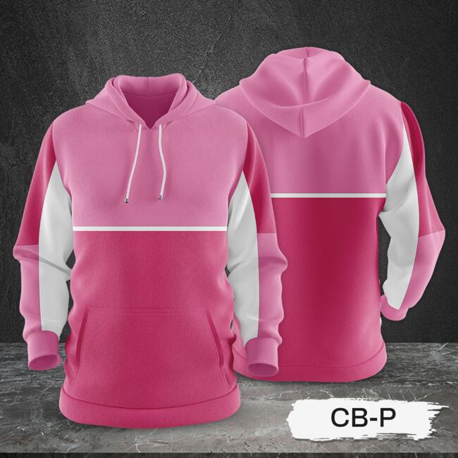 3 Color Combination Hoodie Jacket Full Print Sublimation Thumbnail
