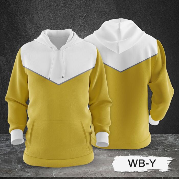 3 Color Combination Hoodie Jacket Full Print Sublimation Thumbnail