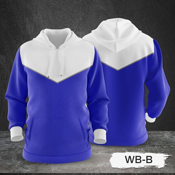 3 Color Combination Hoodie Jacket Full Print Sublimation Thumbnail