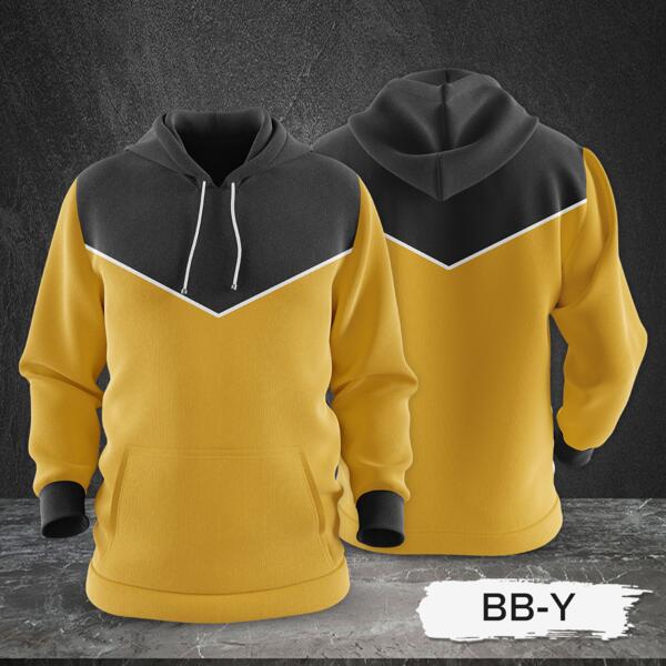 3 Color Combination Hoodie Jacket Full Print Sublimation Thumbnail