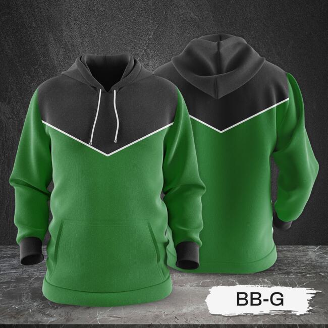 3 Color Combination Hoodie Jacket Full Print Sublimation Thumbnail