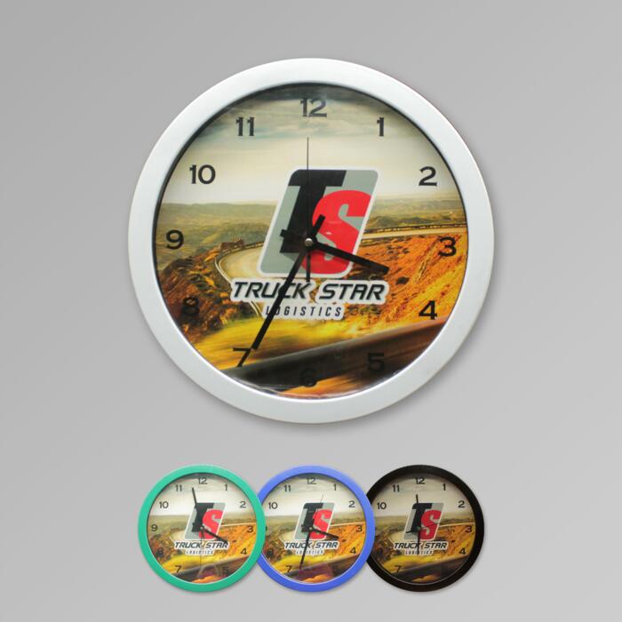 12" Acrylic Round Wall Clock Thumbnail