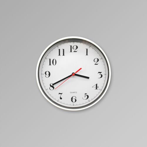 8" Round Wall Clock Thumbnail