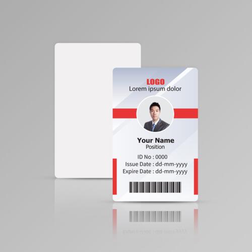 Thermal PVC ID Card 1 Side Print Thumbnail