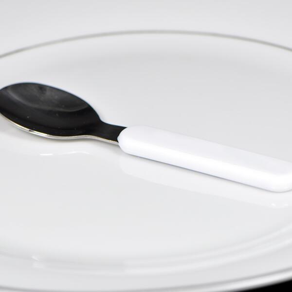 Polymer Handle Stainless Steel Spoon for Kids Thumbnail