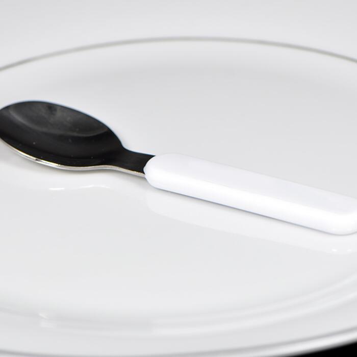 Polymer Handle Stainless Steel Spoon for Kids Thumbnail