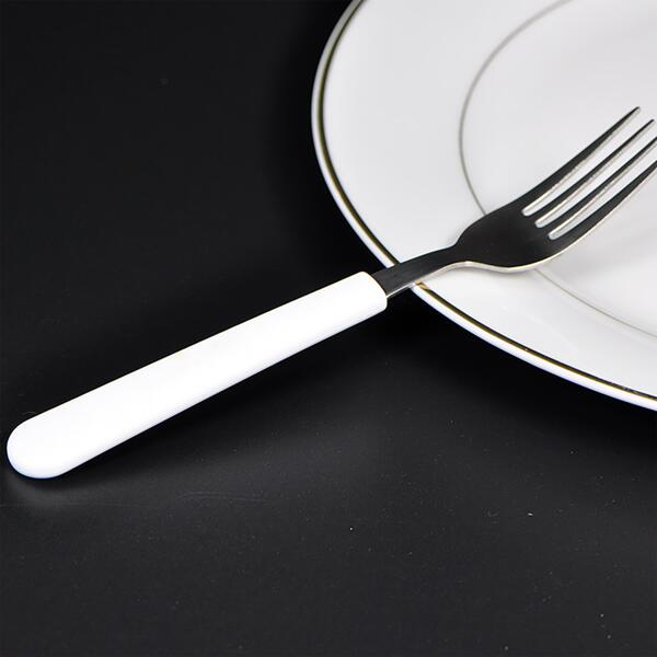 Stainless Steel Fork with Polymer Handle for Adult Thumbnail