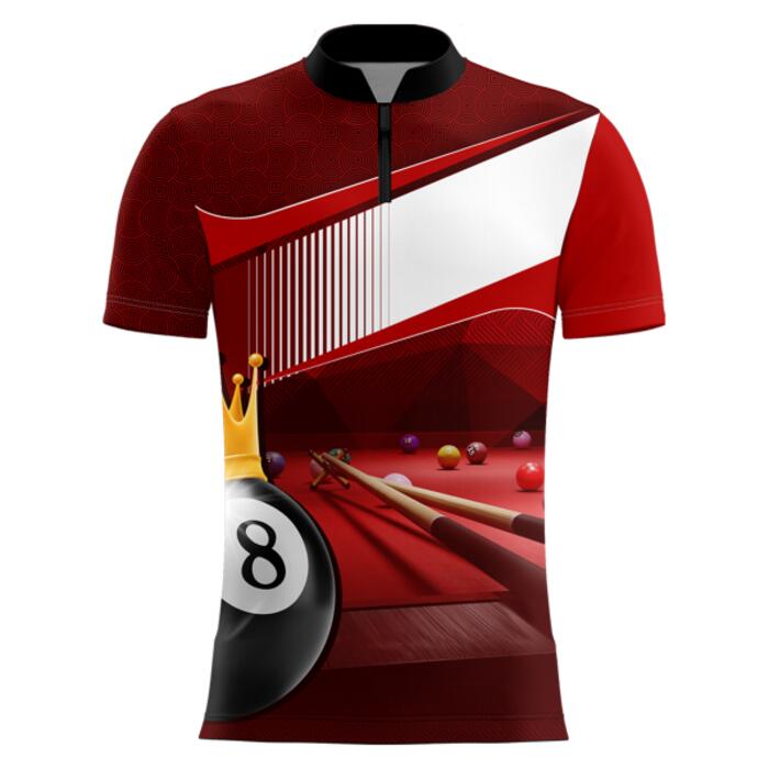Billiard Jersey Uniform Full Print Sublimation Chinese Collar Thumbnail